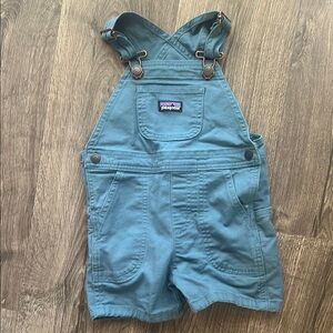 Patagonia baby Blue Overalls 12 months
